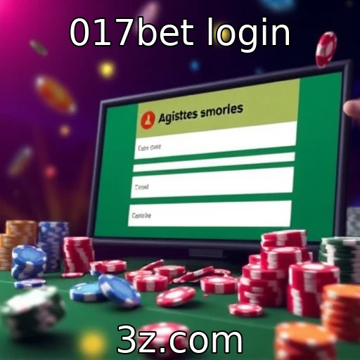 Registro de contas em plataformas de jogos online - 017bet login